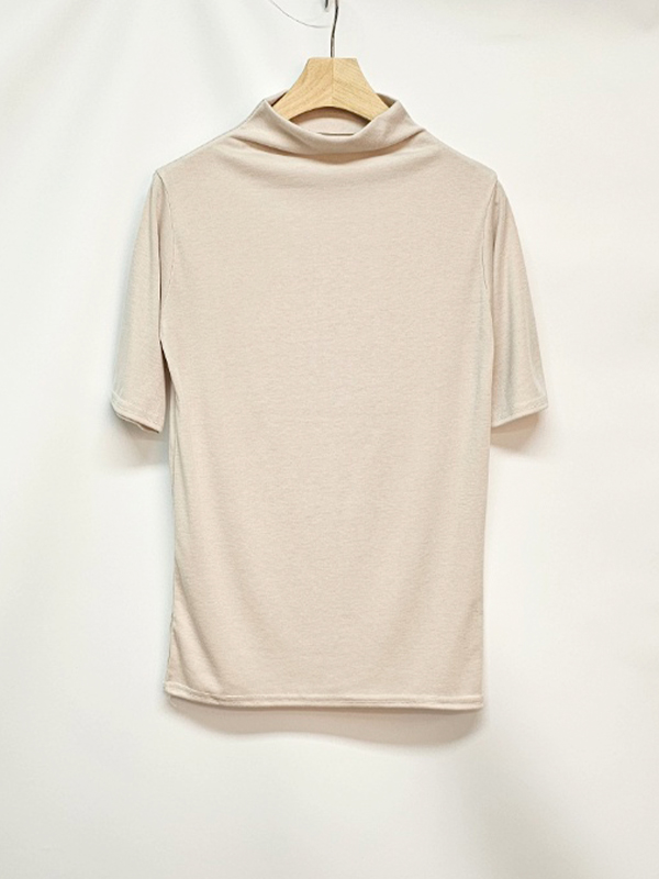 モックネック半袖Tシャツ | 詳細画像11