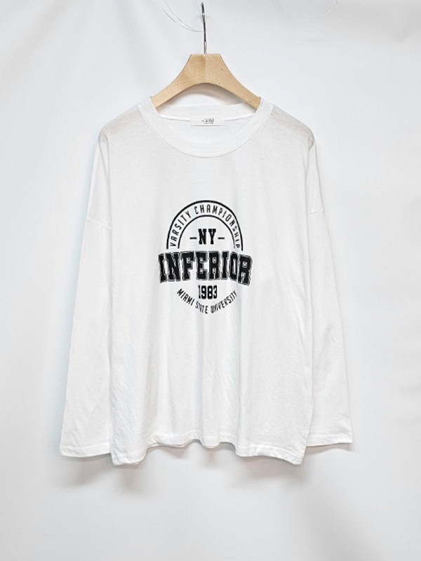 INFERIORサークルロゴ長袖Tシャツ | 詳細画像10
