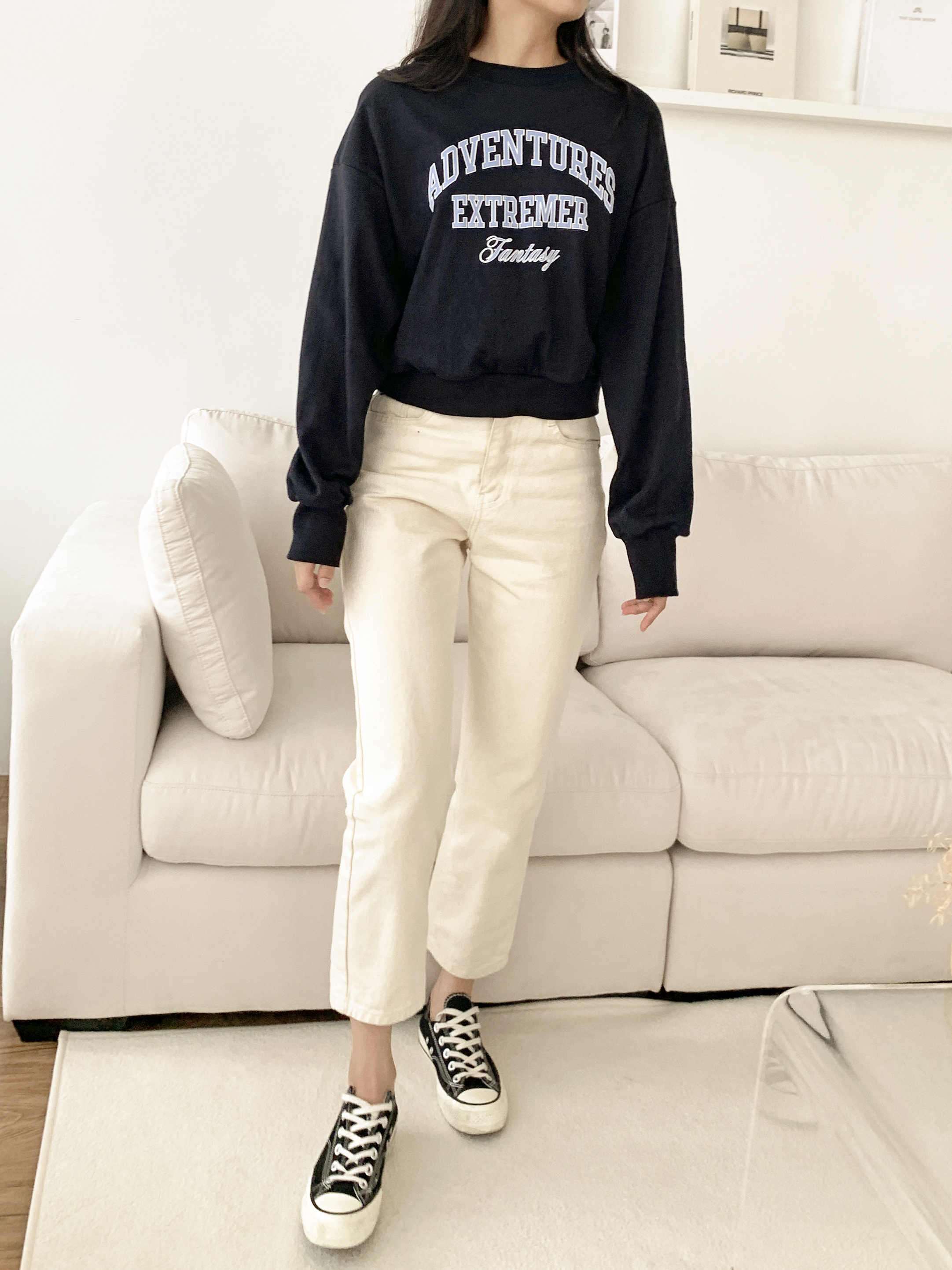 ADVENTURESロゴクロップドスウェット | 詳細画像2