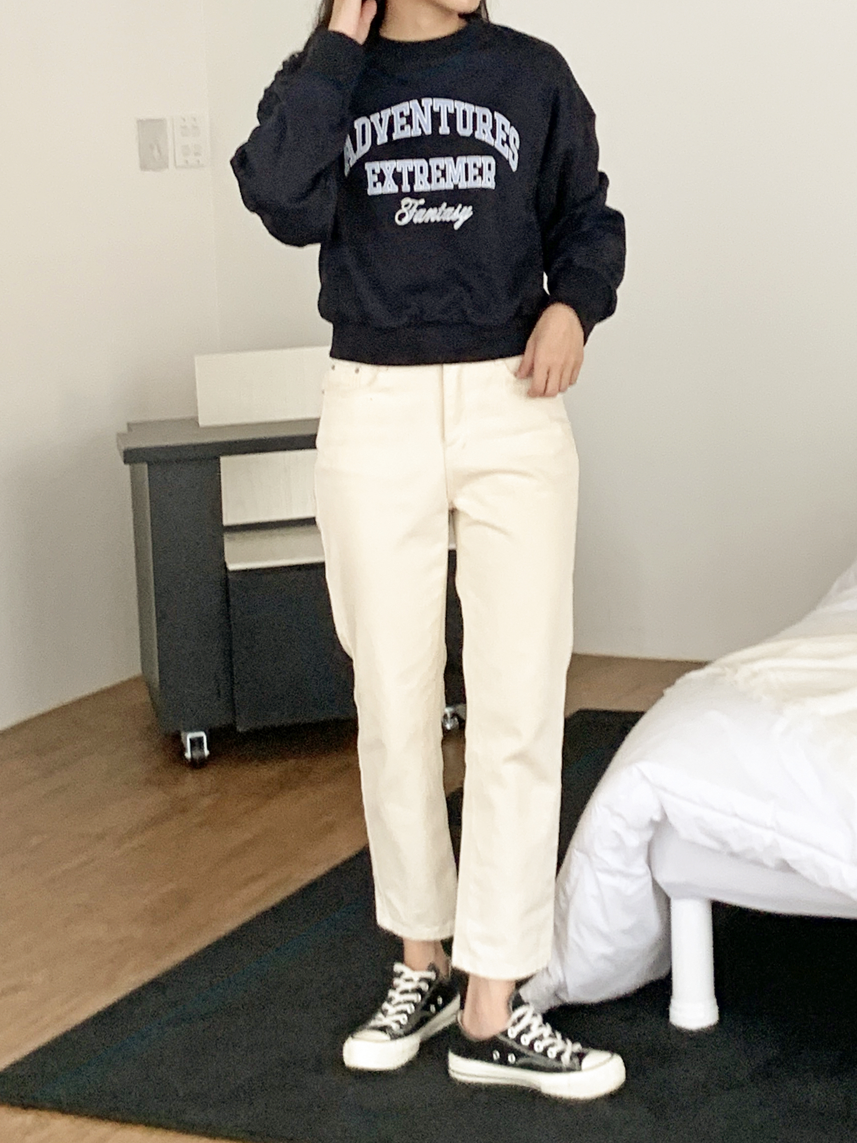 ADVENTURESロゴクロップドスウェット | 詳細画像3