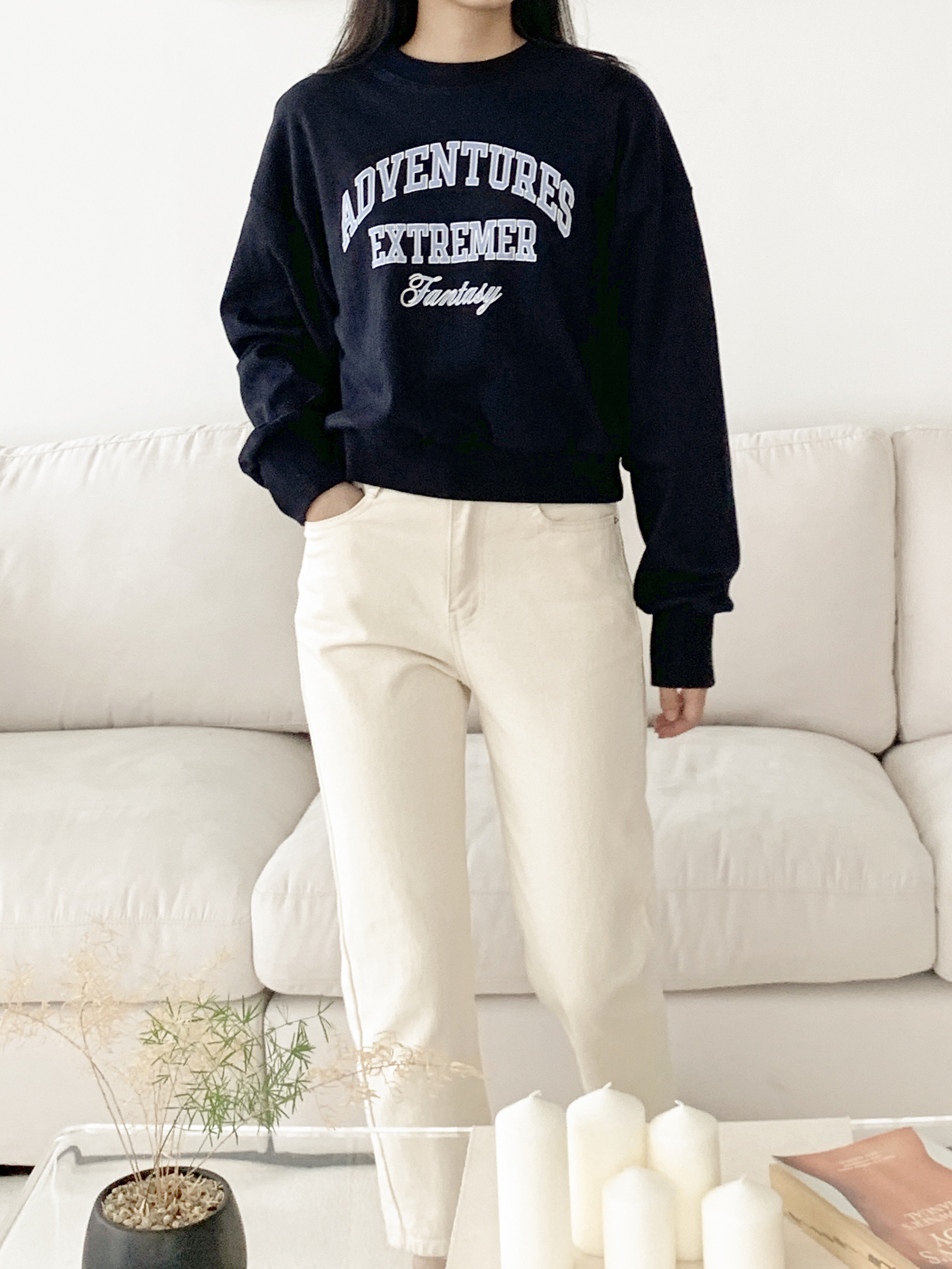 ADVENTURESロゴクロップドスウェット | 詳細画像4