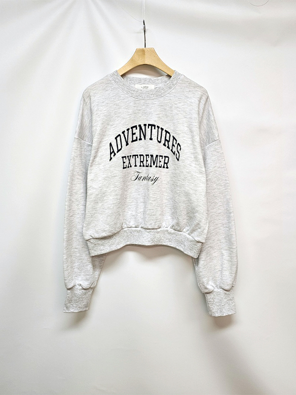 ADVENTURESロゴクロップドスウェット | 詳細画像8