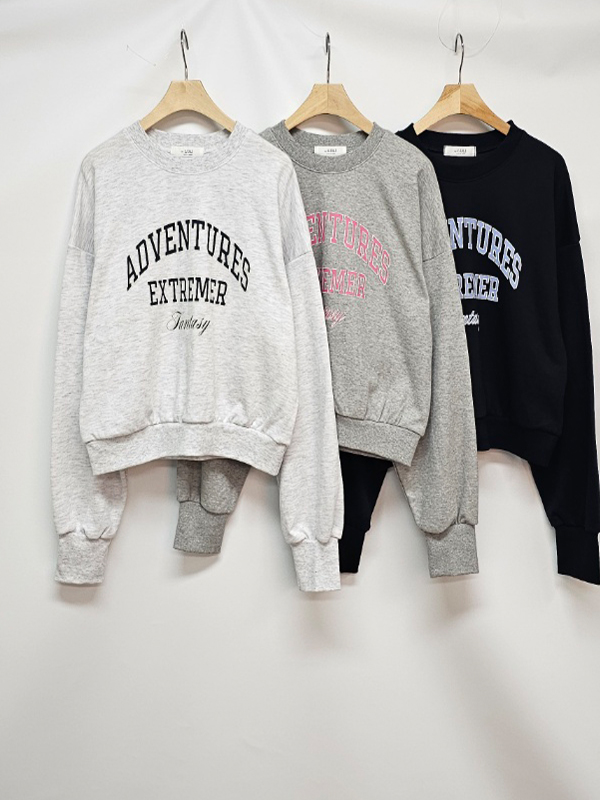 ADVENTURESロゴクロップドスウェット | 詳細画像11