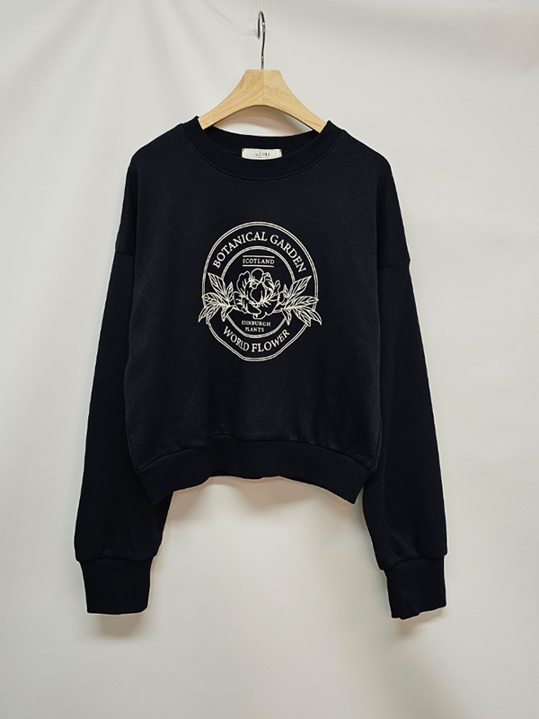 BOTANICALサークルプリントスウェット | 詳細画像10