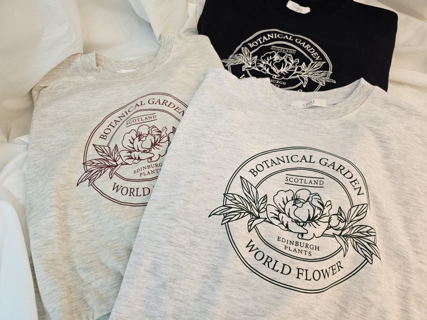 BOTANICALサークルプリントスウェット | 詳細画像12