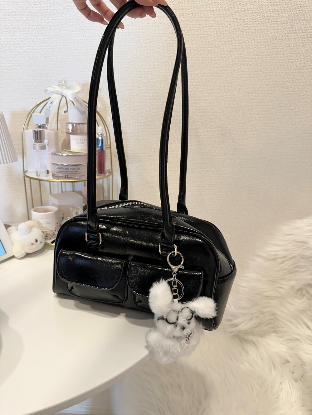 ロングハンドルポケットバッグ | レディースファッション通販