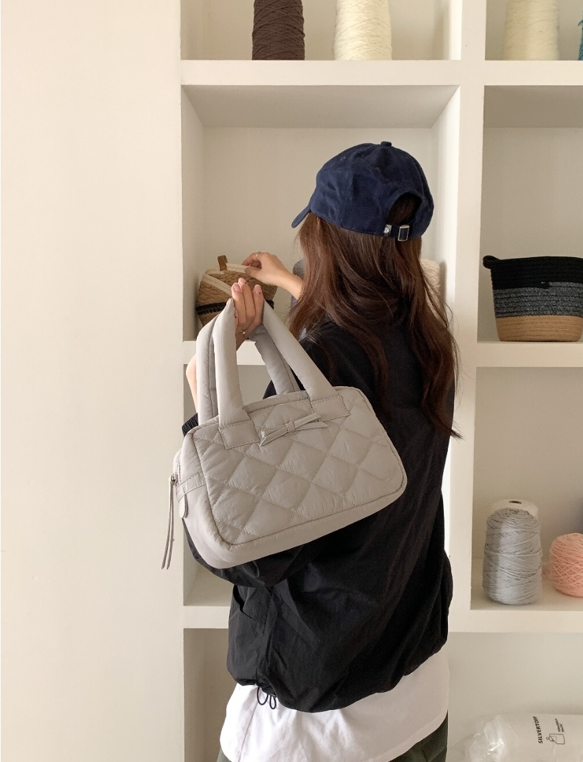 リボンキルティングトートバッグ | 詳細画像5