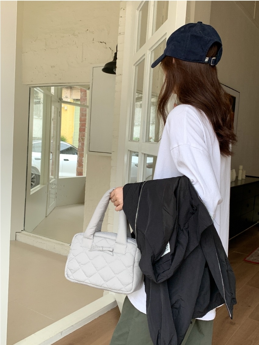 リボンキルティングトートバッグ | 詳細画像6