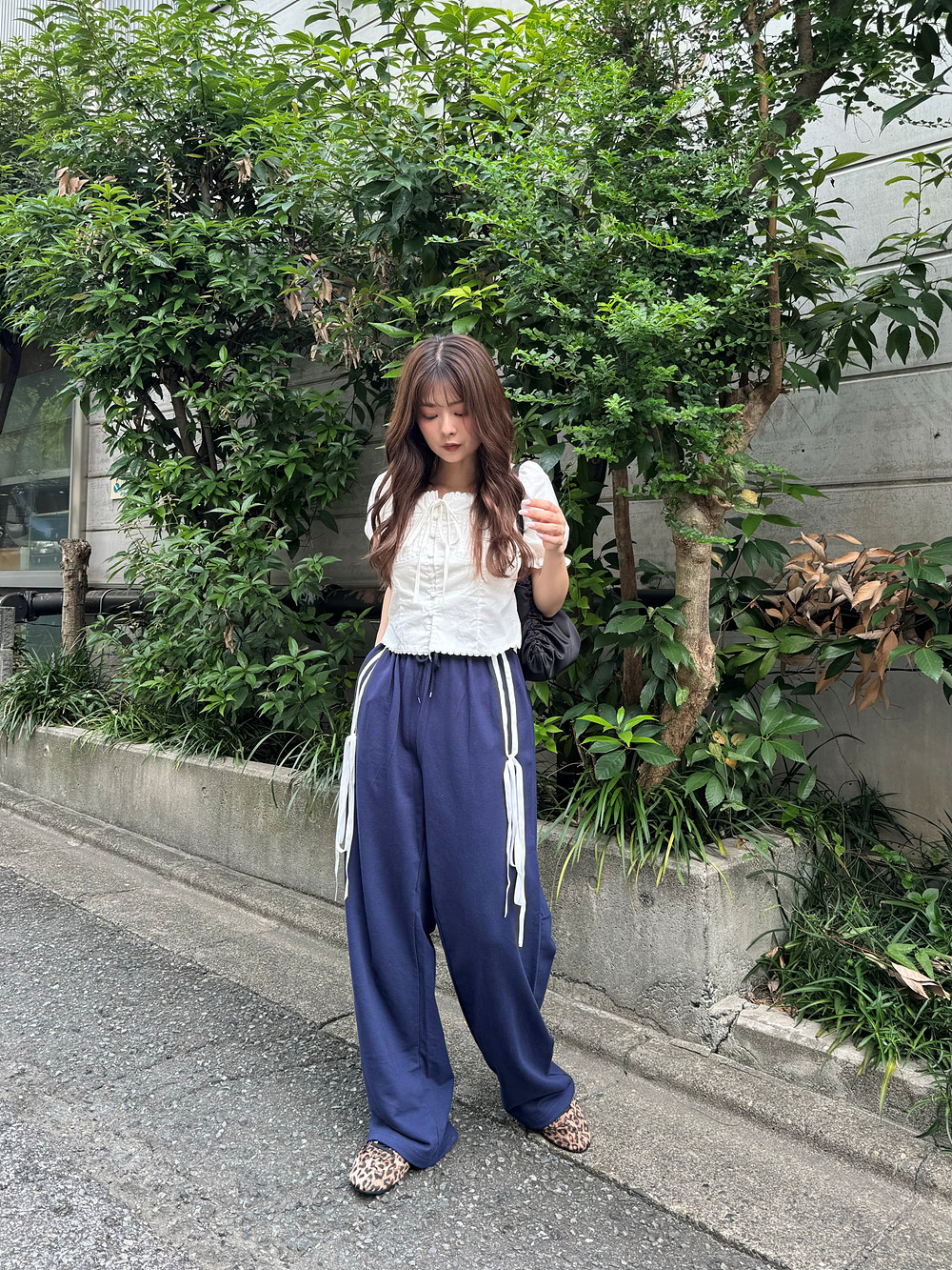 リボントラックスウェットパンツ | レディースファッション通販 - DHOLIC