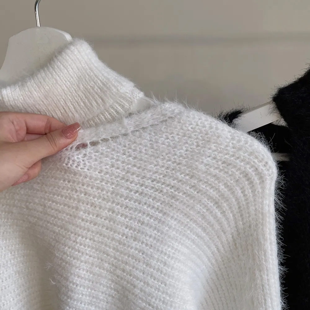 シャギーニットタートルノースリーブ&ボレロSET | 詳細画像34