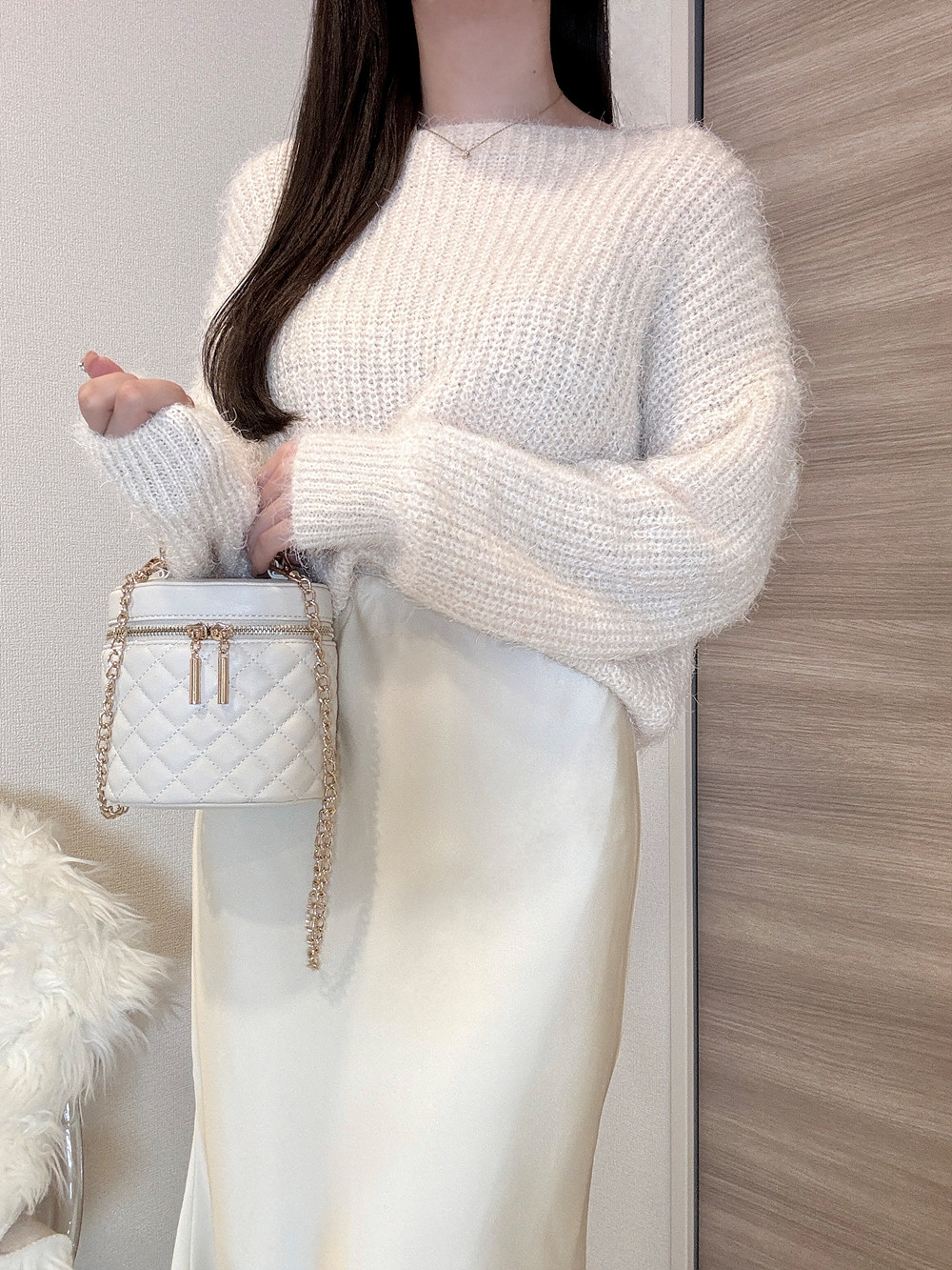 ボートネックシャギールーズニット | 詳細画像21