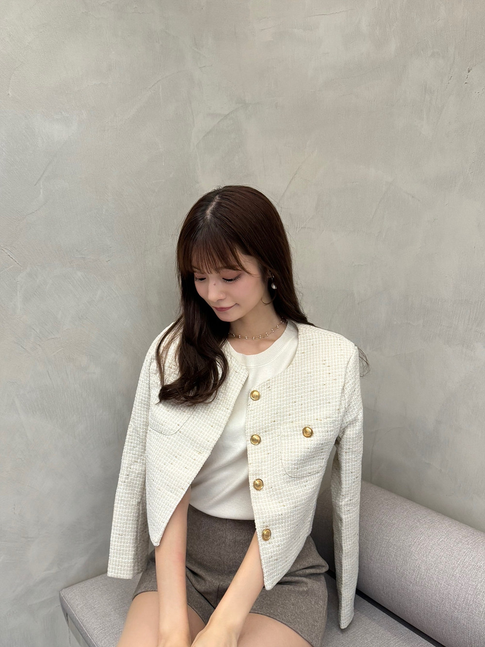 APRILY / ハイウエストフォルムショートパンツ