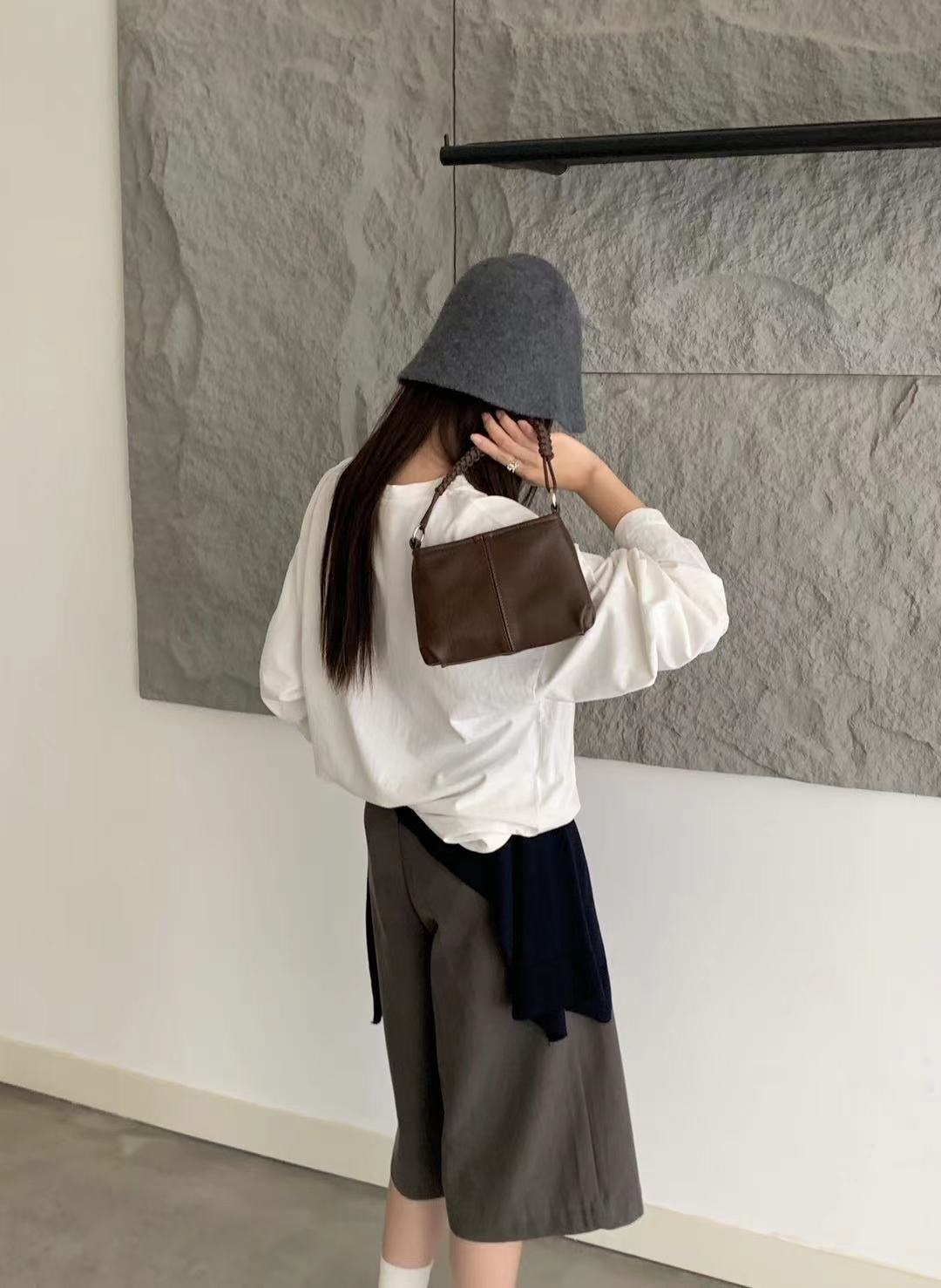 2WAYニットハンドル台形バッグ | 詳細画像8