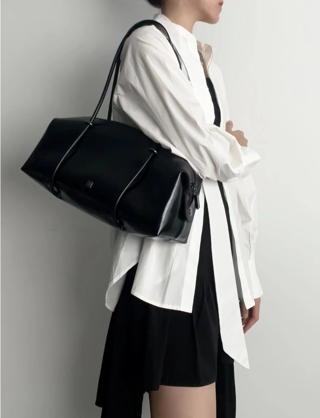 スクエアプレートボストンバッグ | 詳細画像2