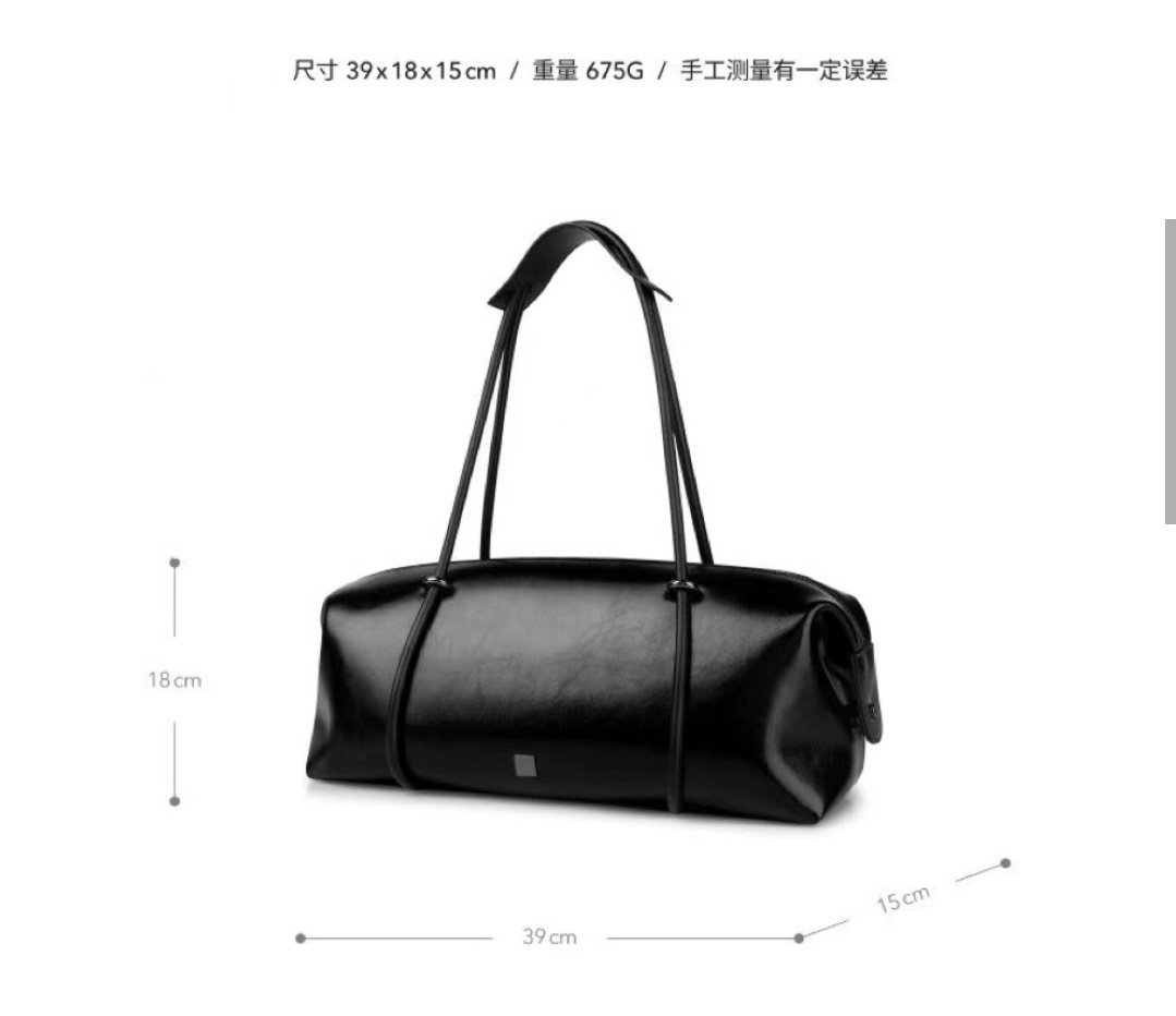 スクエアプレートボストンバッグ | 詳細画像8