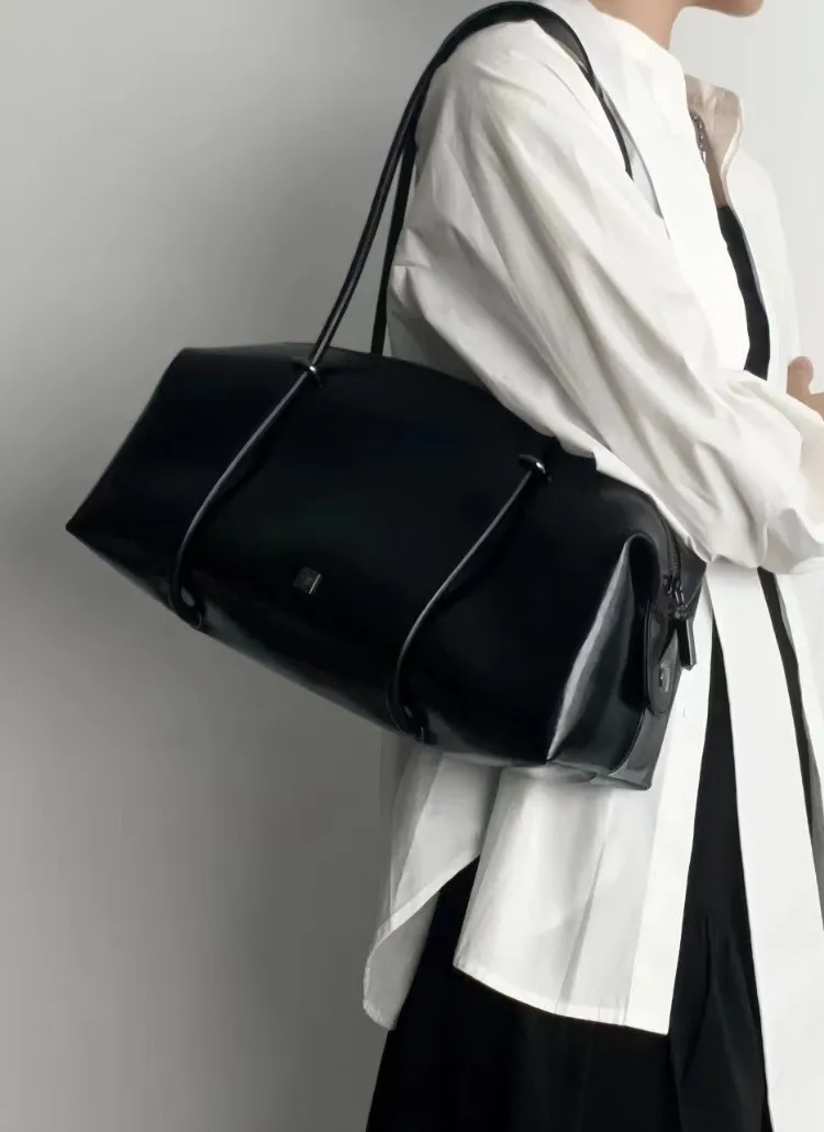 スクエアプレートボストンバッグ | 詳細画像1