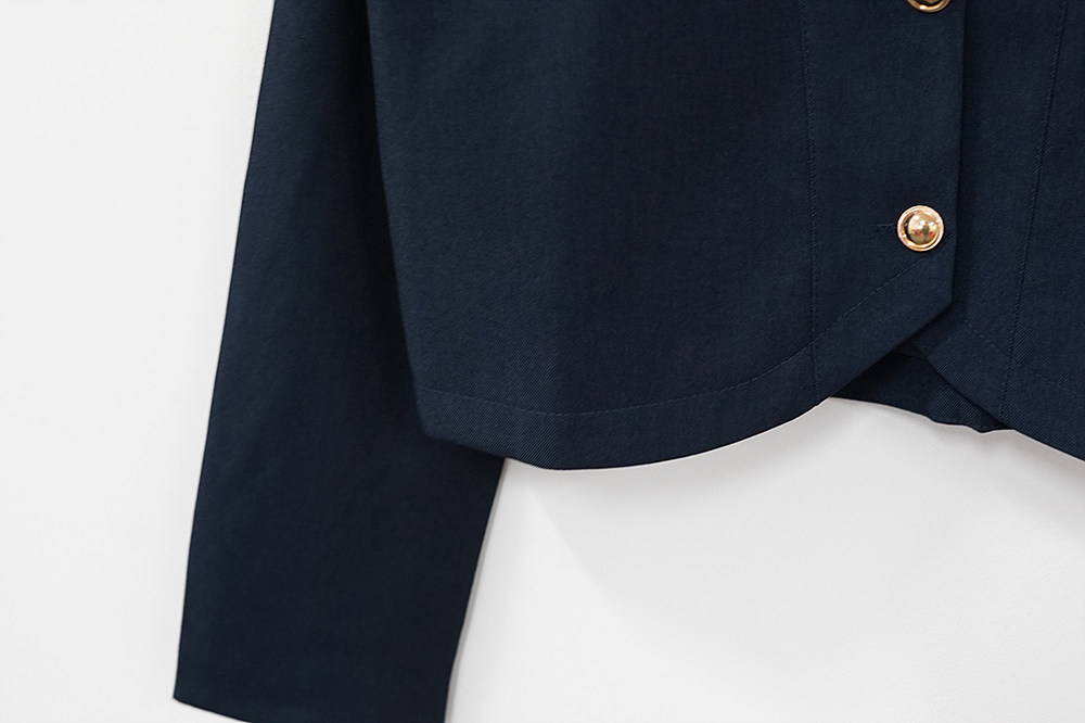 クロップドゴールドボタンジャケット | 詳細画像19