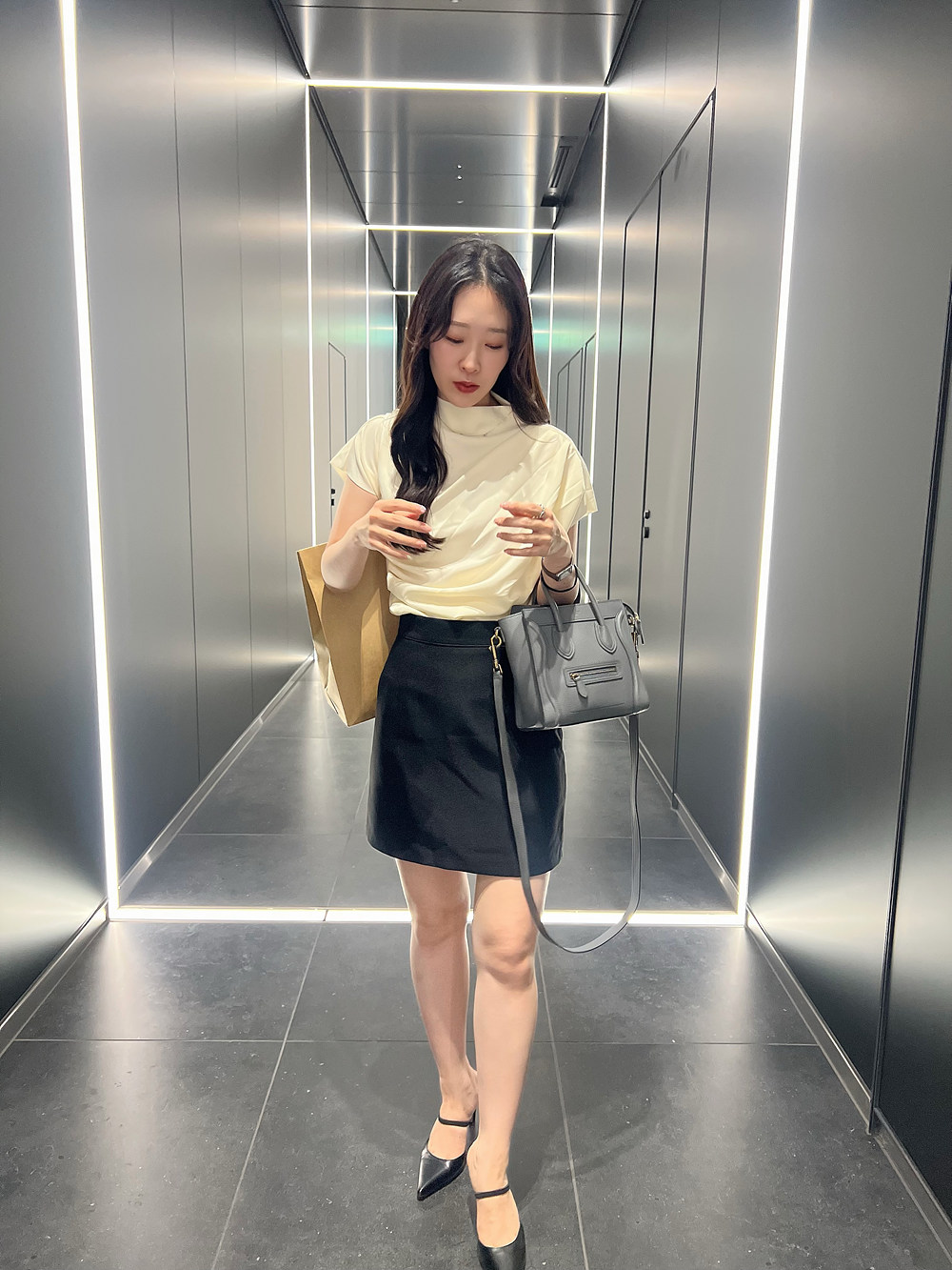 ドレープシャーリング半袖Tシャツ | 詳細画像11