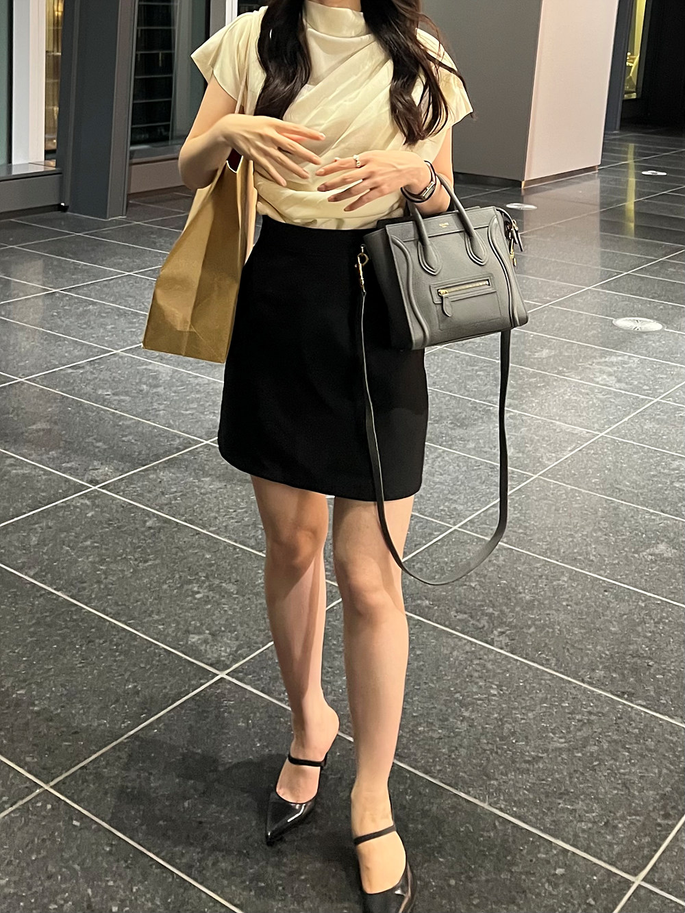 ドレープシャーリング半袖Tシャツ | 詳細画像14