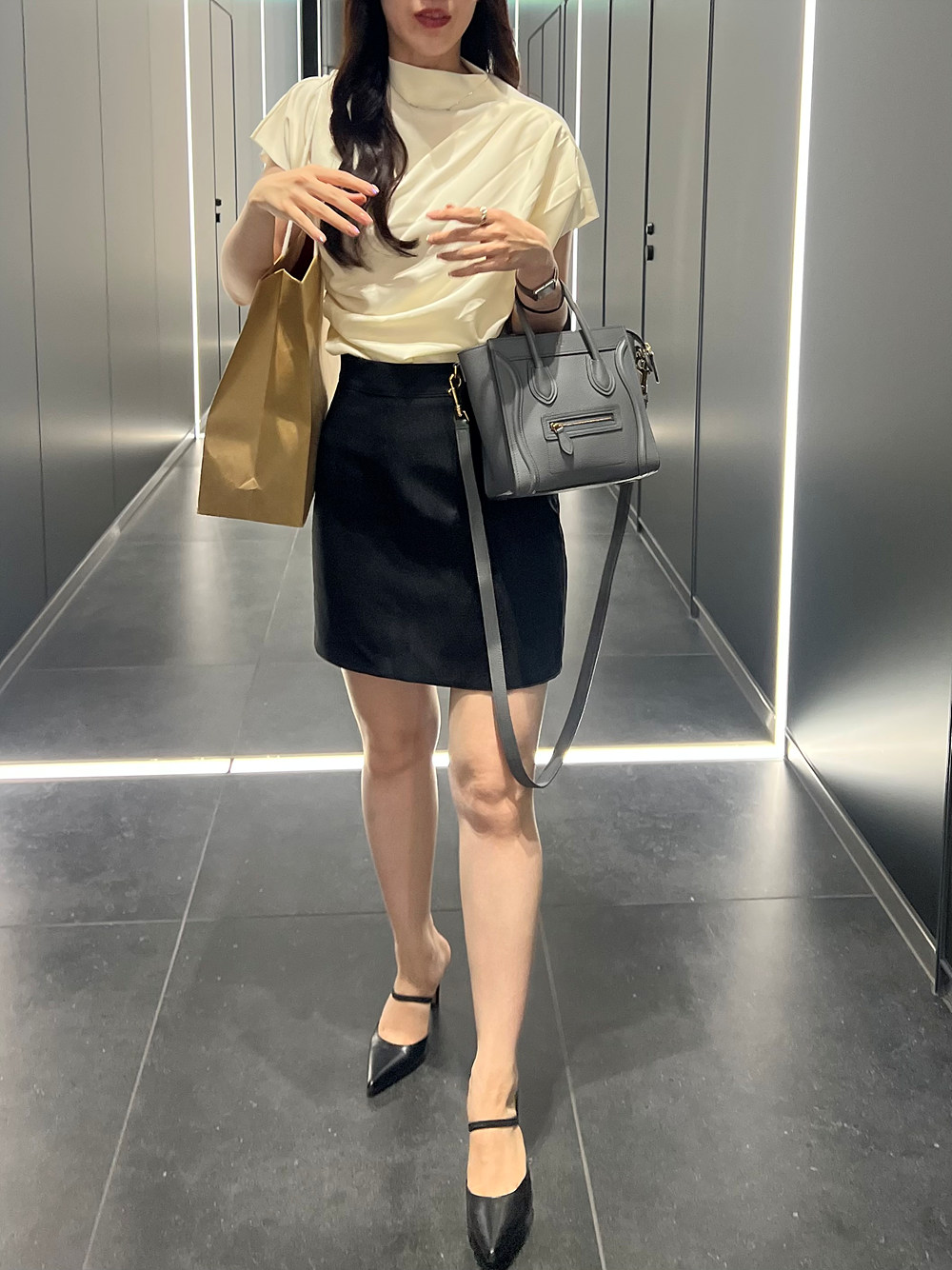 ドレープシャーリング半袖Tシャツ | 詳細画像18