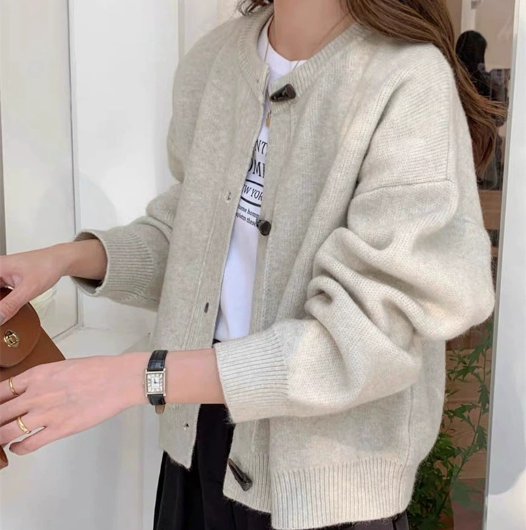 トグルボタンラウンドカーディガン | 詳細画像8