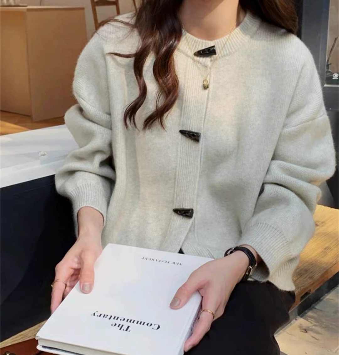 トグルボタンラウンドカーディガン | 詳細画像9