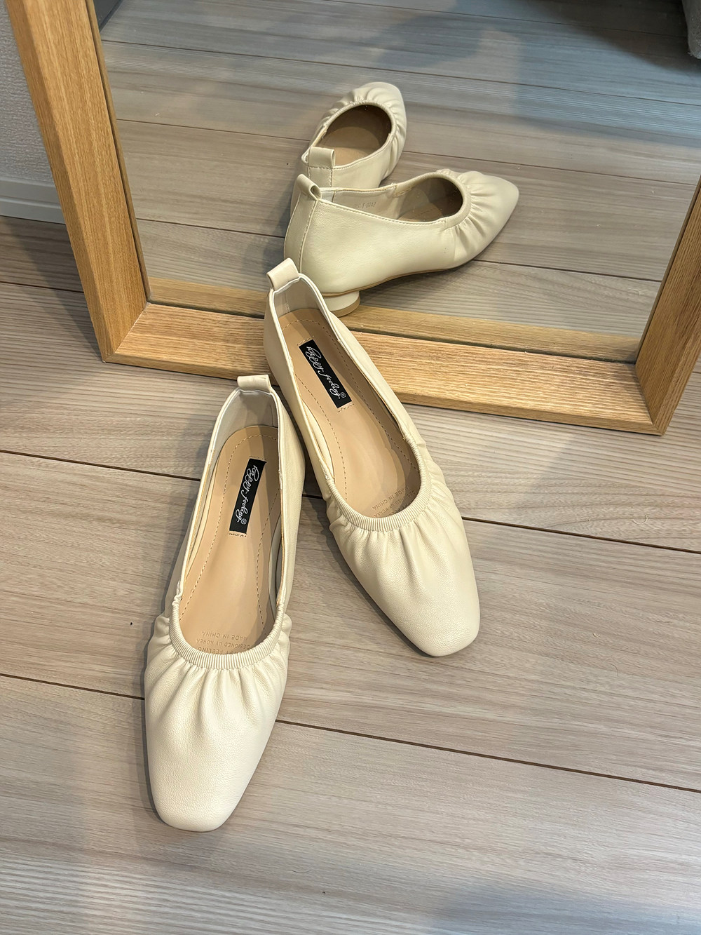 シャーリングクッションフラットシューズ | 詳細画像10