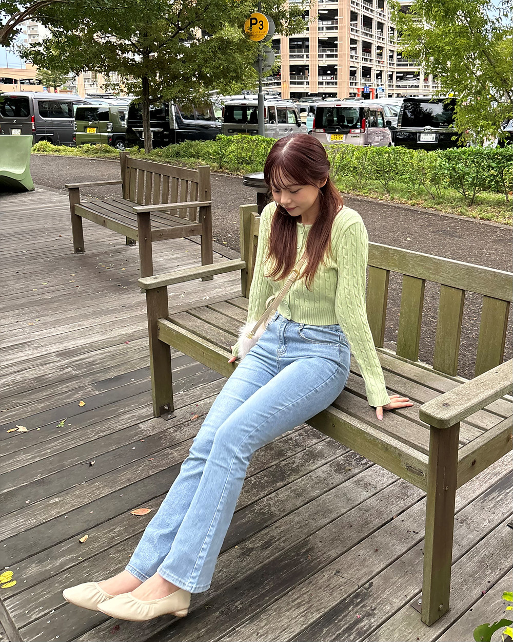 シャーリングクッションフラットシューズ | 詳細画像11