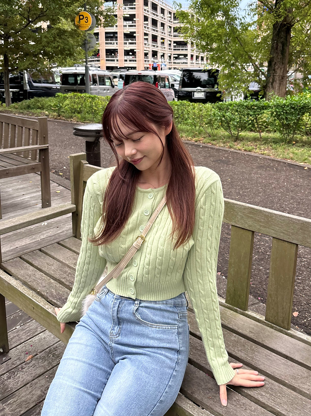 5COLORSケーブルニットカーディガン | 詳細画像12