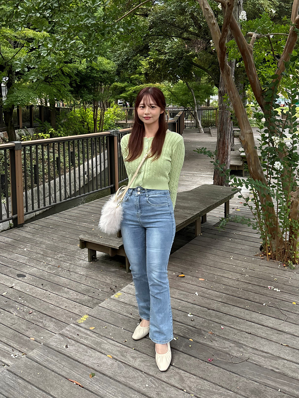 5COLORSケーブルニットカーディガン | 詳細画像13