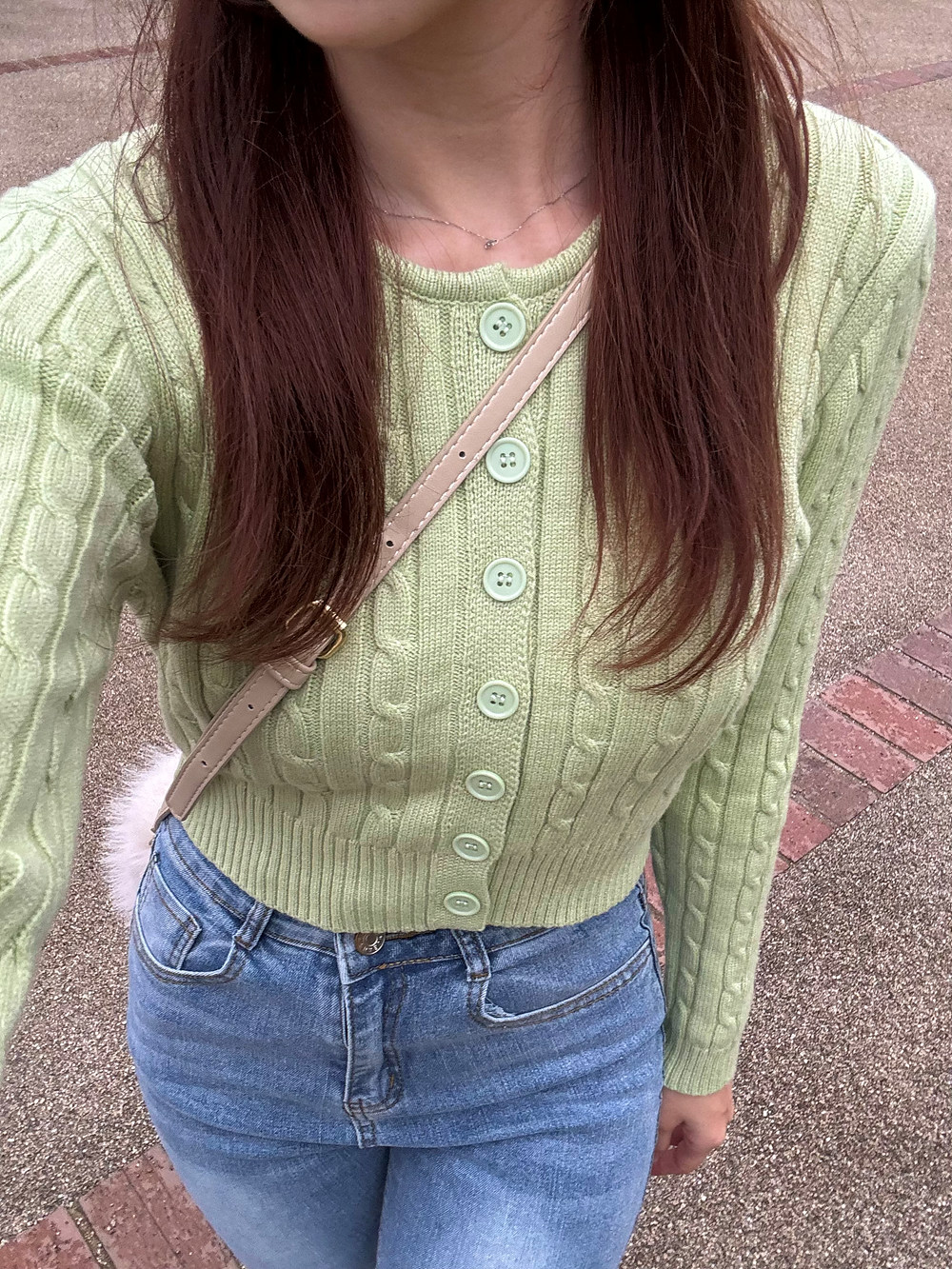 5COLORSケーブルニットカーディガン | 詳細画像17