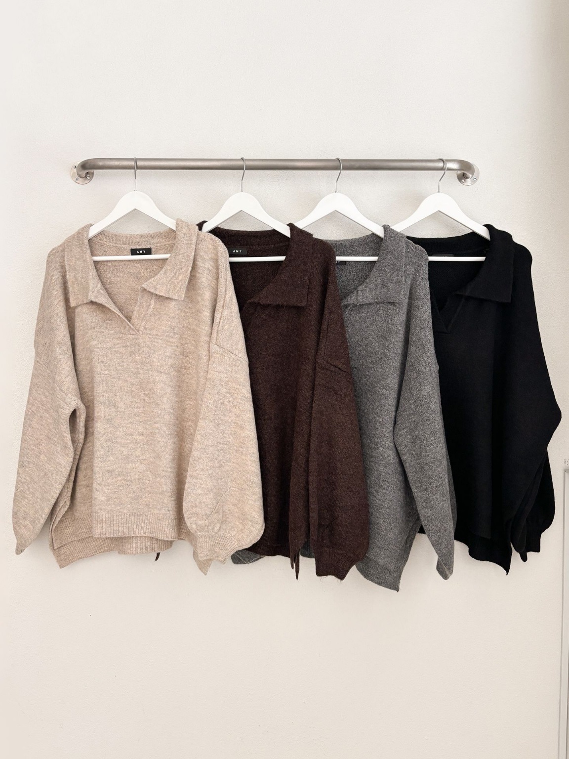 ウール混スキッパーニット | 詳細画像2