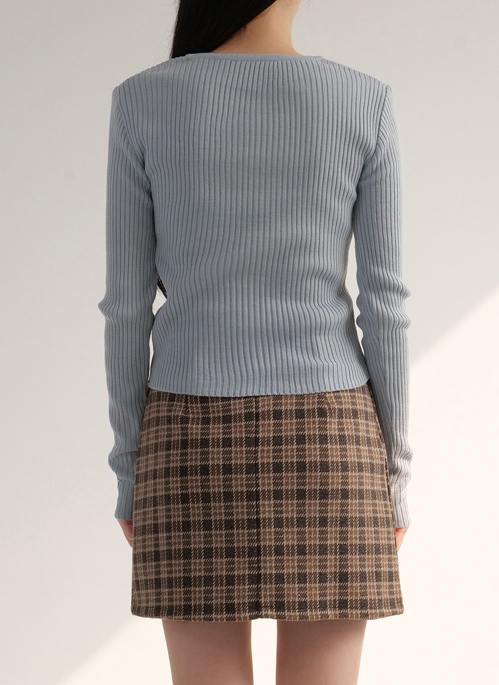 スクエアネックリブニット | 詳細画像8