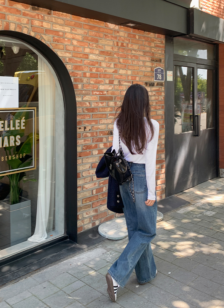 パンツ Blue FOB FACTORY セルビッジ66デニムパンツ ブルー | セレクトショップen
