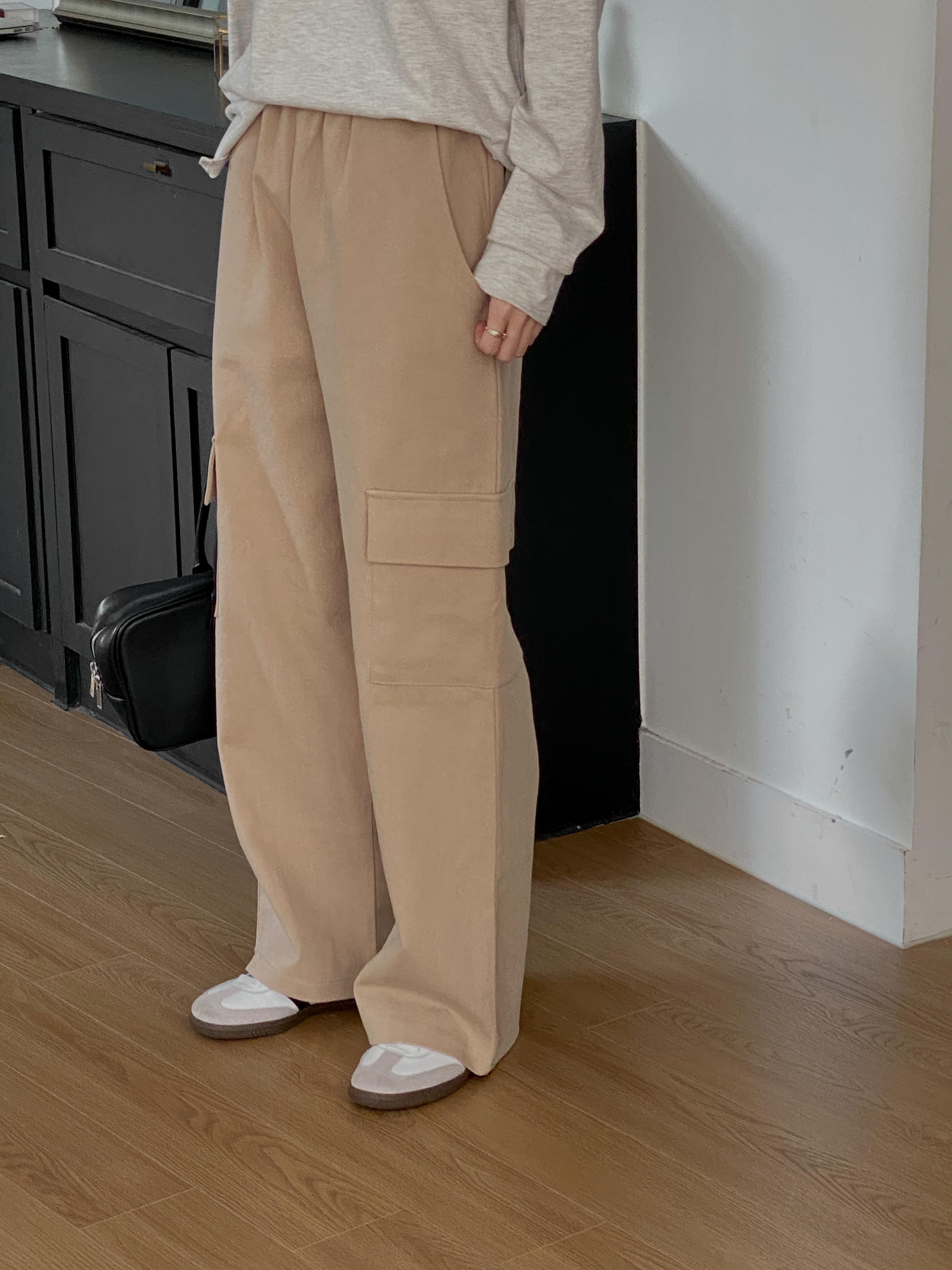 ウエストゴムコットンカーゴパンツ | 詳細画像12