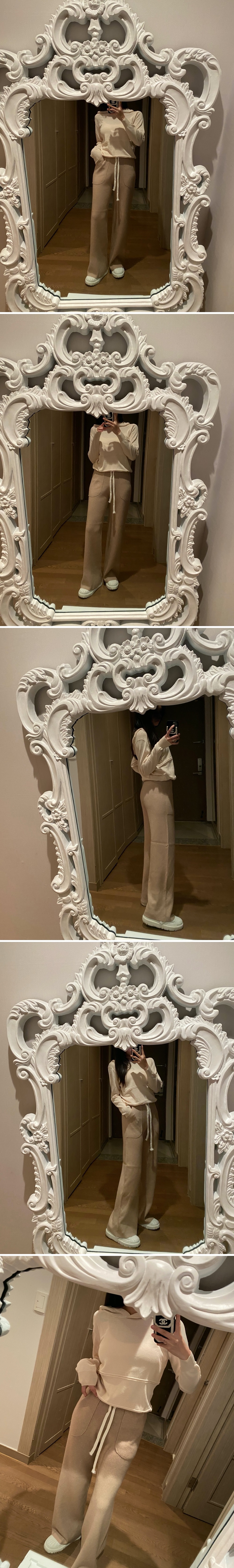 ドロストアウトポケットニットパンツ | 詳細画像5