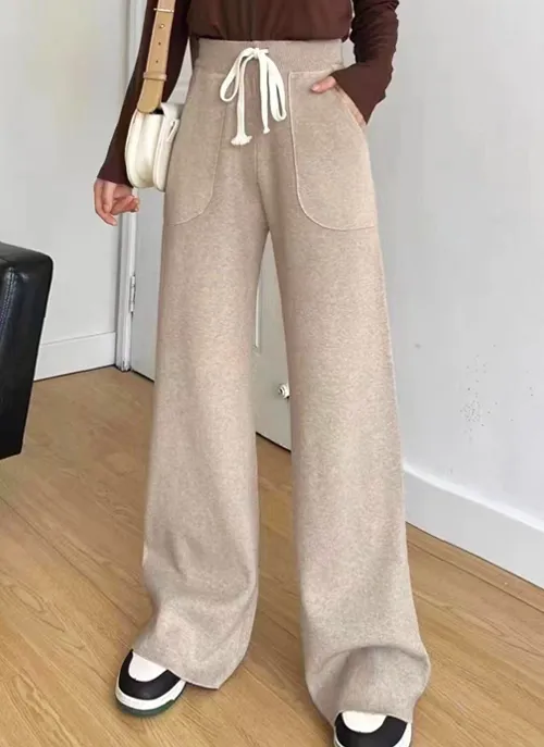 ドロストアウトポケットニットパンツ | 詳細画像1