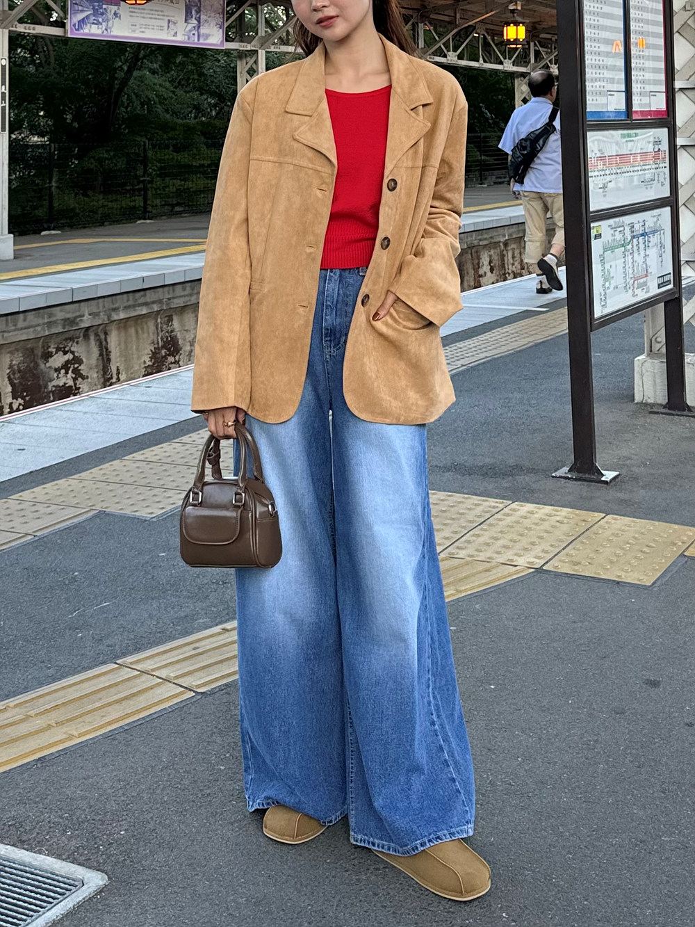 ワイドフレアロングデニムパンツ | 詳細画像8
