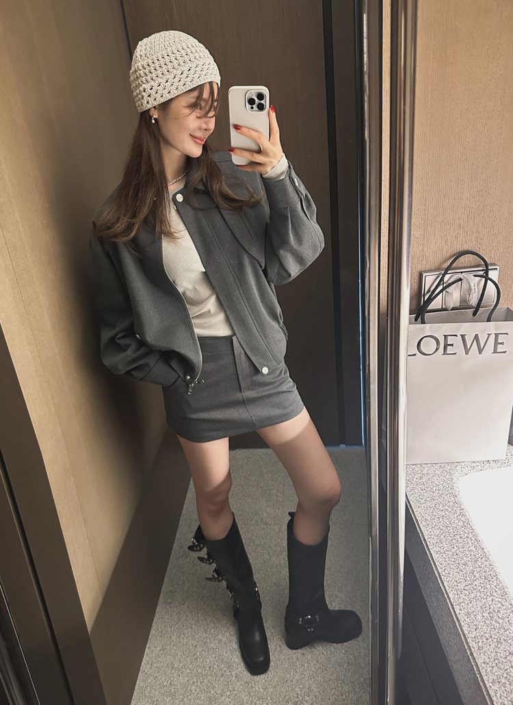 【関税なし】HOBBS ホッブス izzy ベルベット ミニ スカート ZIPトップスミニスカートセット – BUNNY APARTMENT