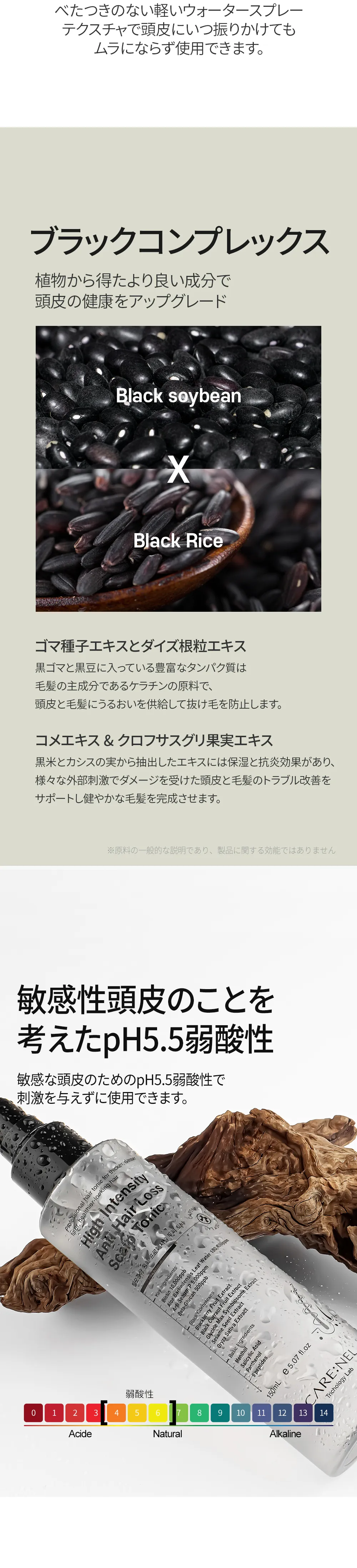 [カレネル] ハイインテンシティアンチヘアロススカルプトニック | 詳細画像4
