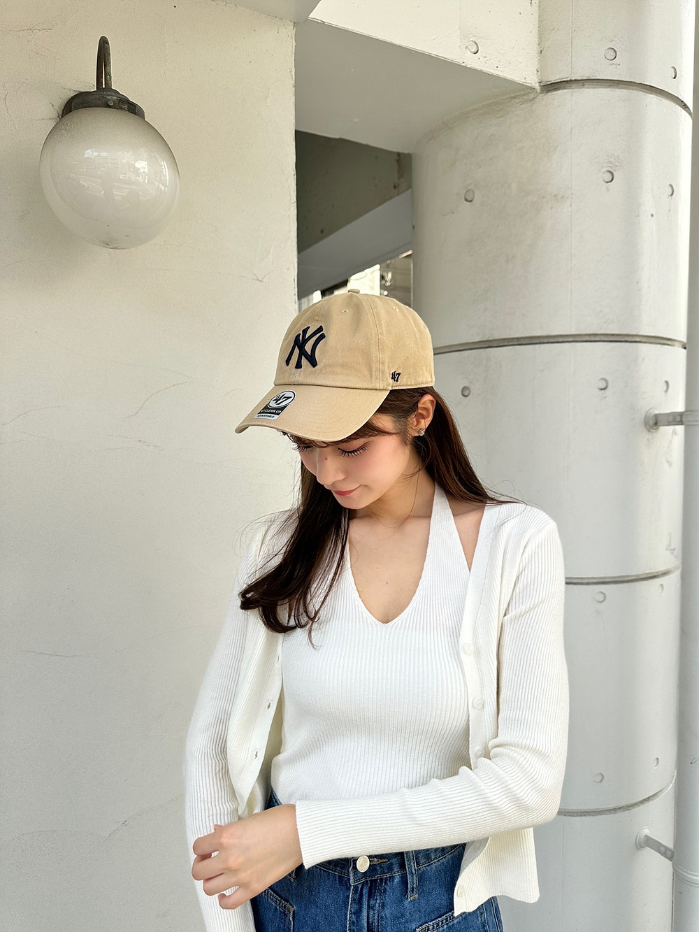 ホルターネックリブノースリーブ&カーディガンSET | 詳細画像2