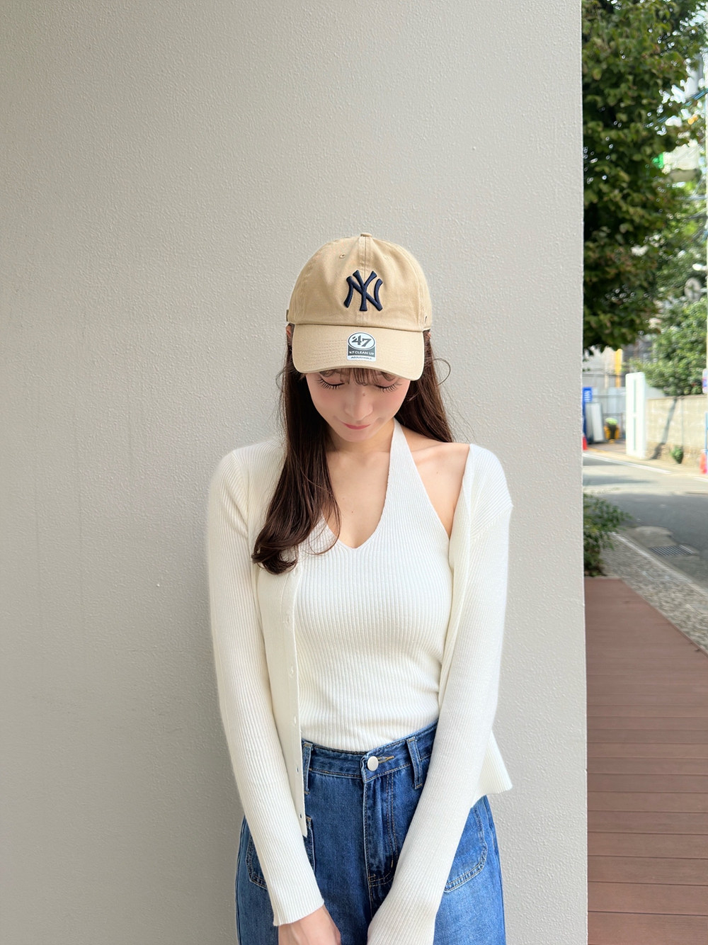 ホルターネックリブノースリーブ&カーディガンSET | 詳細画像9