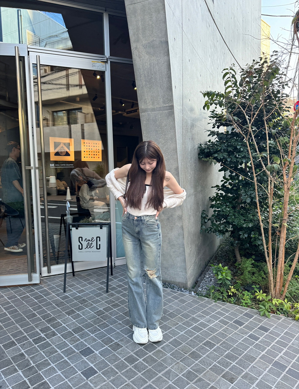 2TYPEダメージフレアパンツ | 詳細画像6