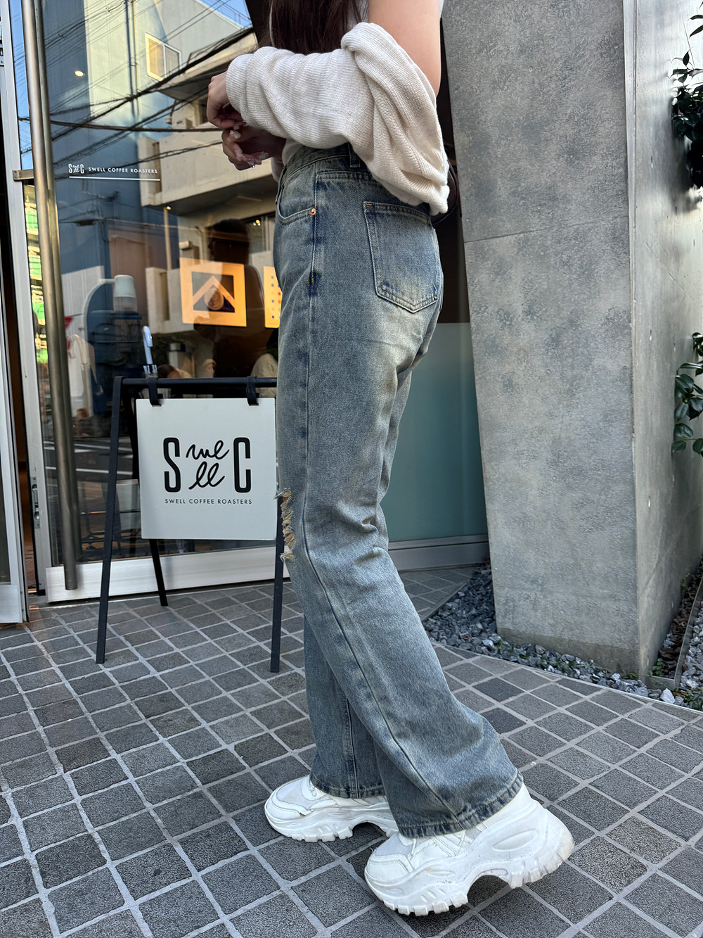 2TYPEダメージフレアパンツ | 詳細画像13