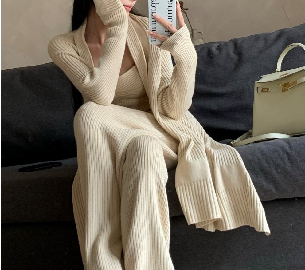 ツイストニットキャミ&ショールカーディガン&パンツ3SET | 詳細画像3