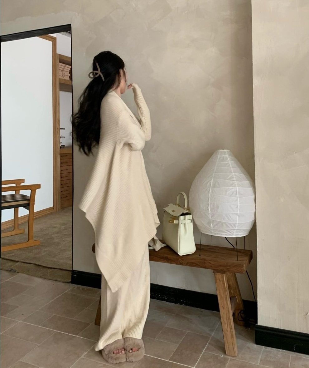 ツイストニットキャミ&ショールカーディガン&パンツ3SET | 詳細画像6