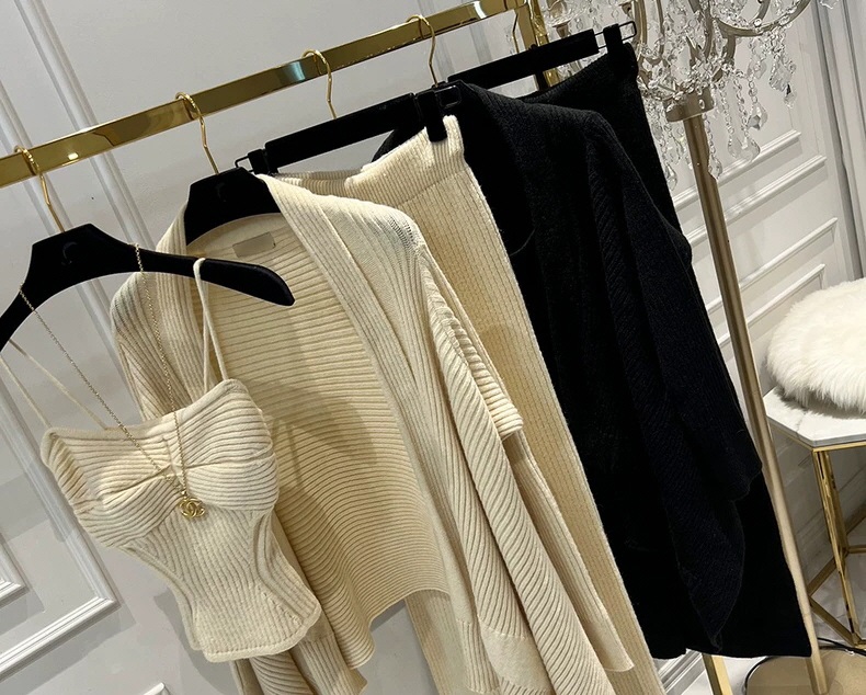 ツイストニットキャミ&ショールカーディガン&パンツ3SET | 詳細画像18