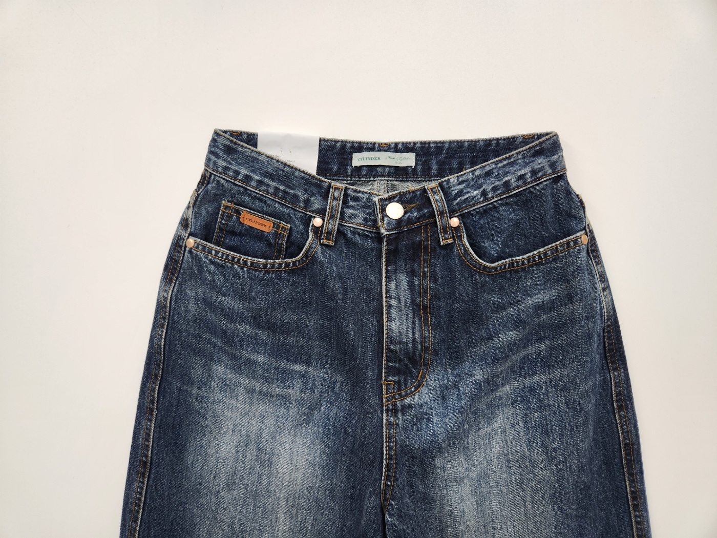 ウォッシングワイドブルーデニムパンツ | 詳細画像6