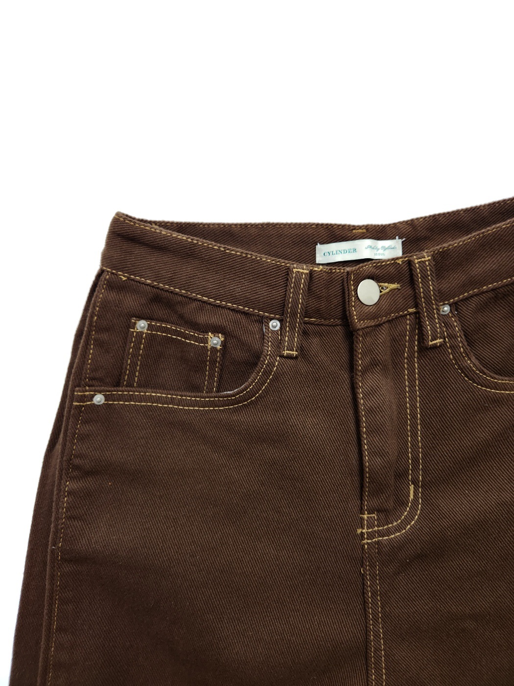 アジャストボタンヘムステッチワイドパンツ | 詳細画像6