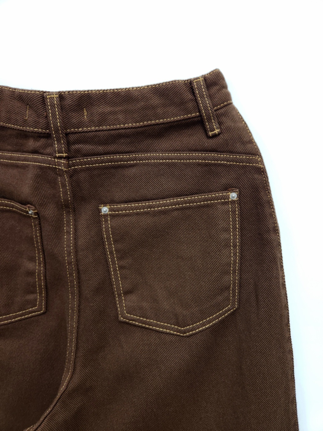 アジャストボタンヘムステッチワイドパンツ | 詳細画像9